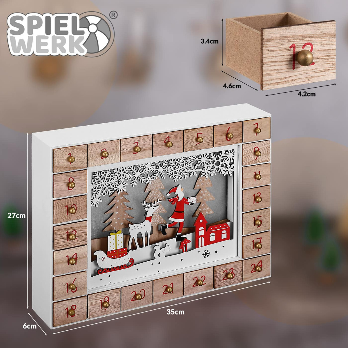 Adventskalender\u0020kerstman\u0020hout\u0020met\u0020LED\u0020 Adventskalender\u0020kerstman\u0020hout\u0020met\u0020LED\u0020