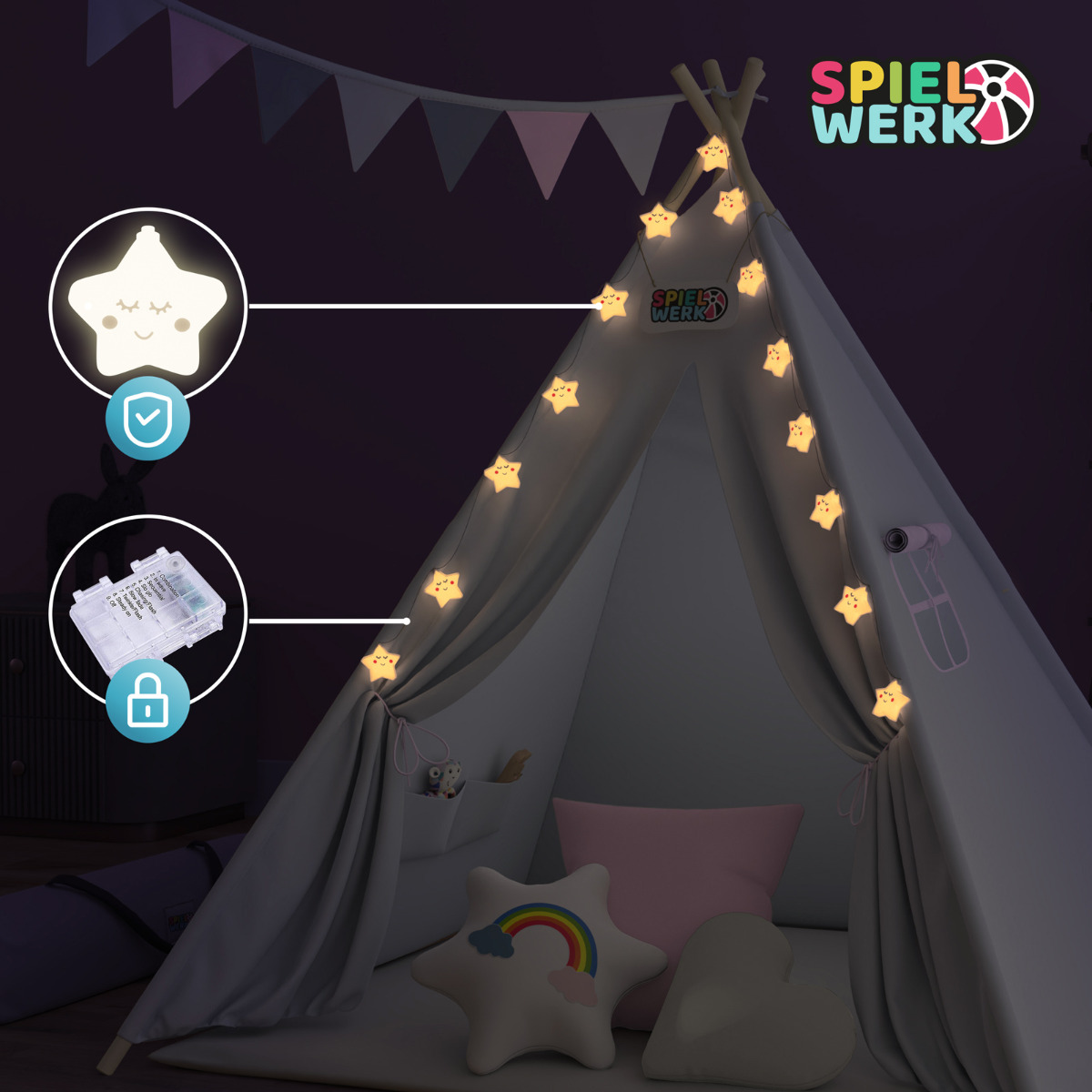 Tipi\u0020Speeltent\u0020Roze\u0020160x120x120cm Tipi\u0020Speeltent\u0020Roze\u0020160x120x120cm
