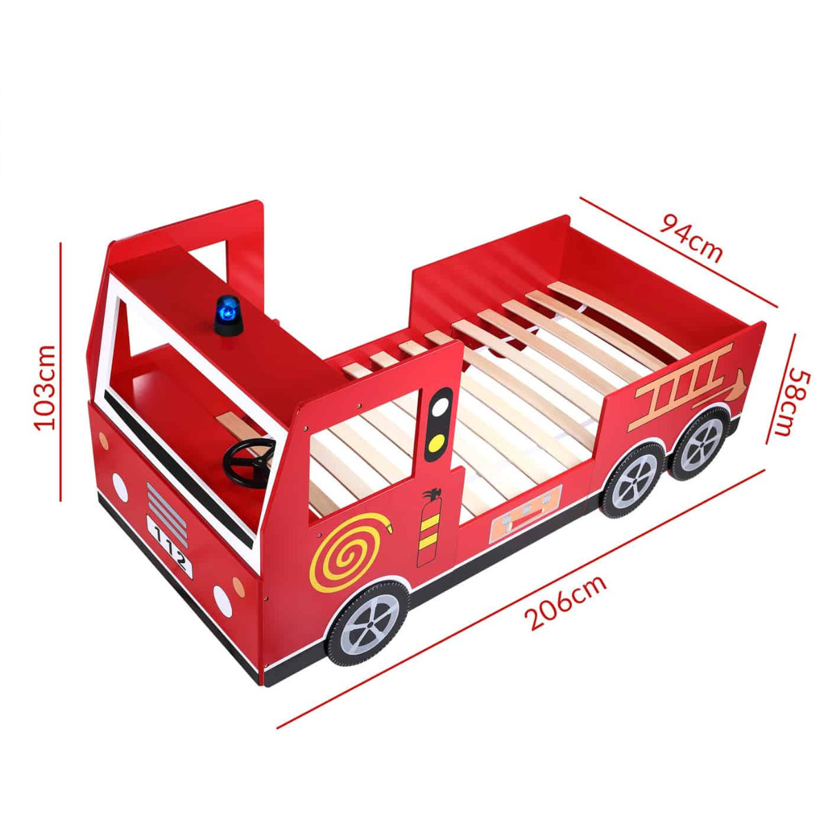 Kinderbrandweerbed\u0020Noah\u0020200x90\u0020cm Kinderbrandweerbed\u0020Noah\u0020200x90\u0020cm