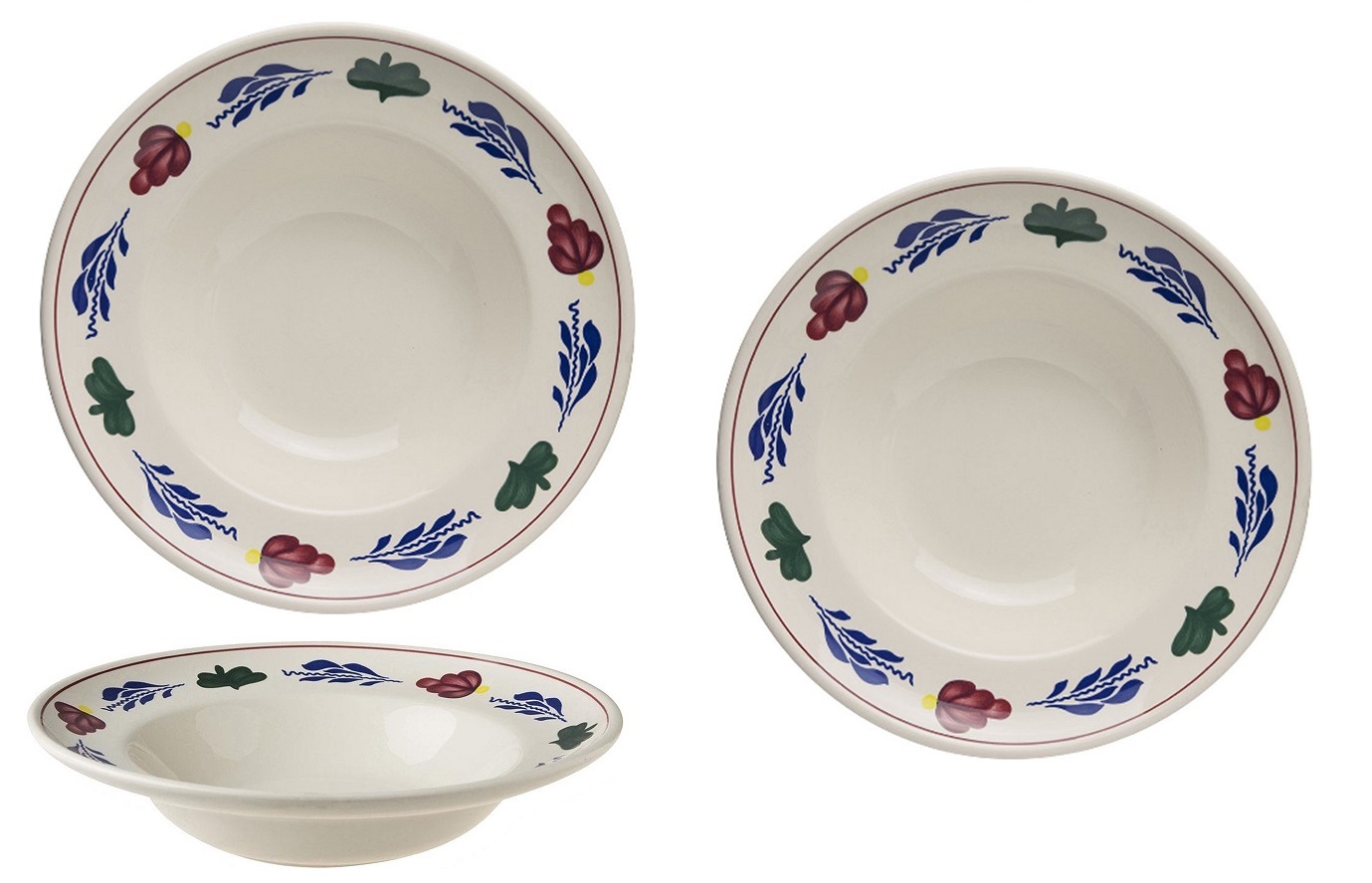 Boerenbont\u0020Diep\u0020Bord\u0020diameter\u002028cm\u0020set\u0020van\u00203\u0020stuks