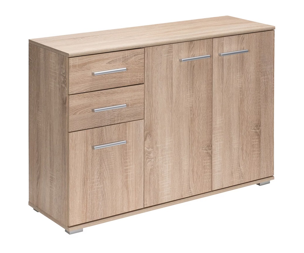 Dressoir\u0020Alba\u0020MDF\u002DEiken\u0020107x75x35cm\u0020 Dressoir\u0020Alba\u0020MDF\u002DEiken\u0020107x75x35cm\u0020