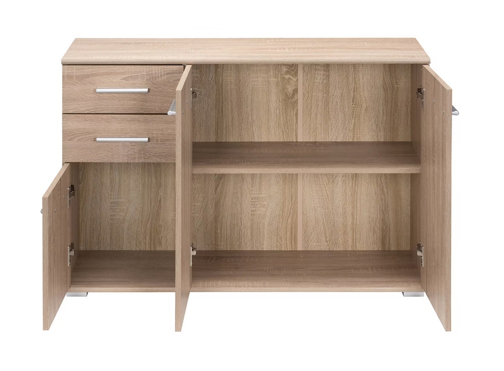 Dressoir\u0020Alba\u0020MDF\u002DEiken\u0020107x75x35cm\u0020 Dressoir\u0020Alba\u0020MDF\u002DEiken\u0020107x75x35cm\u0020