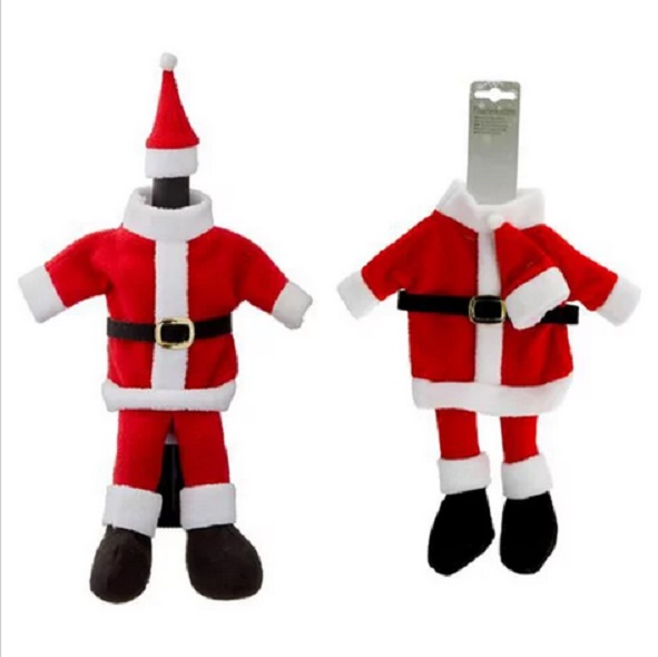 Flessenkostuum\u0020\u002D\u0020Kerstman\u0020met\u0020benen\u00202\u002Ddelig