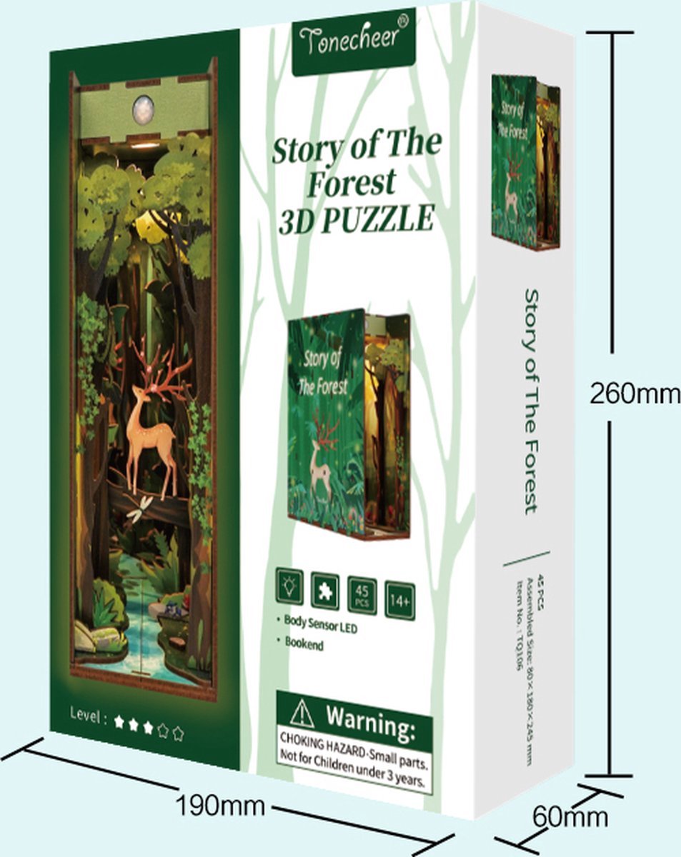 Tone\u002Dcheer\u0020BookNook\u0020Story\u0020of\u0020the\u0020Forest\u0020DIY\u0020Modelbouw\u0020Knutselen Tone\u002Dcheer\u0020BookNook\u0020Story\u0020of\u0020the\u0020Forest\u0020DIY\u0020Modelbouw\u0020Knutselen