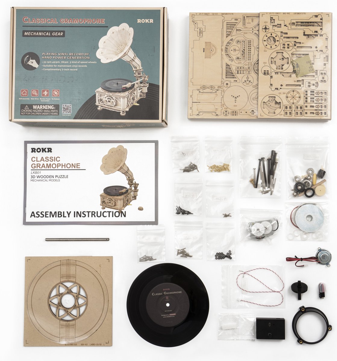 Robotime\u0020Klassieke\u0020Elektrische\u0020Handgrammofoon\u0020Houten\u0020Modelbouw Robotime\u0020Klassieke\u0020Elektrische\u0020Handgrammofoon\u0020Houten\u0020Modelbouw