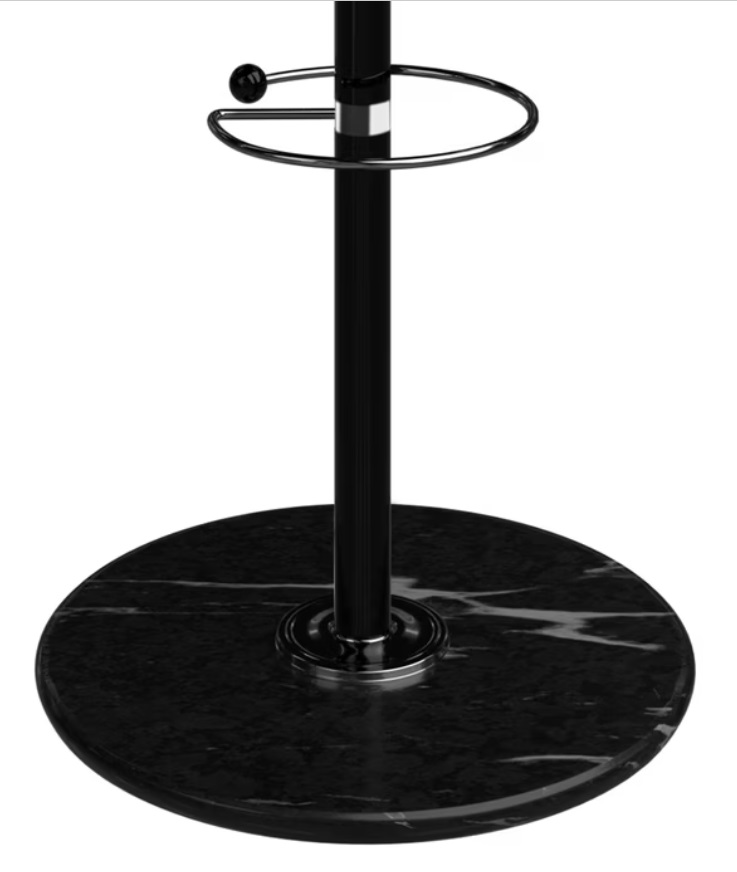 Kapstok\u0020Zwart\u0020met\u0020marmeren\u0020voet\u0020173cm\u0020 Kapstok\u0020Zwart\u0020met\u0020marmeren\u0020voet\u0020173cm\u0020