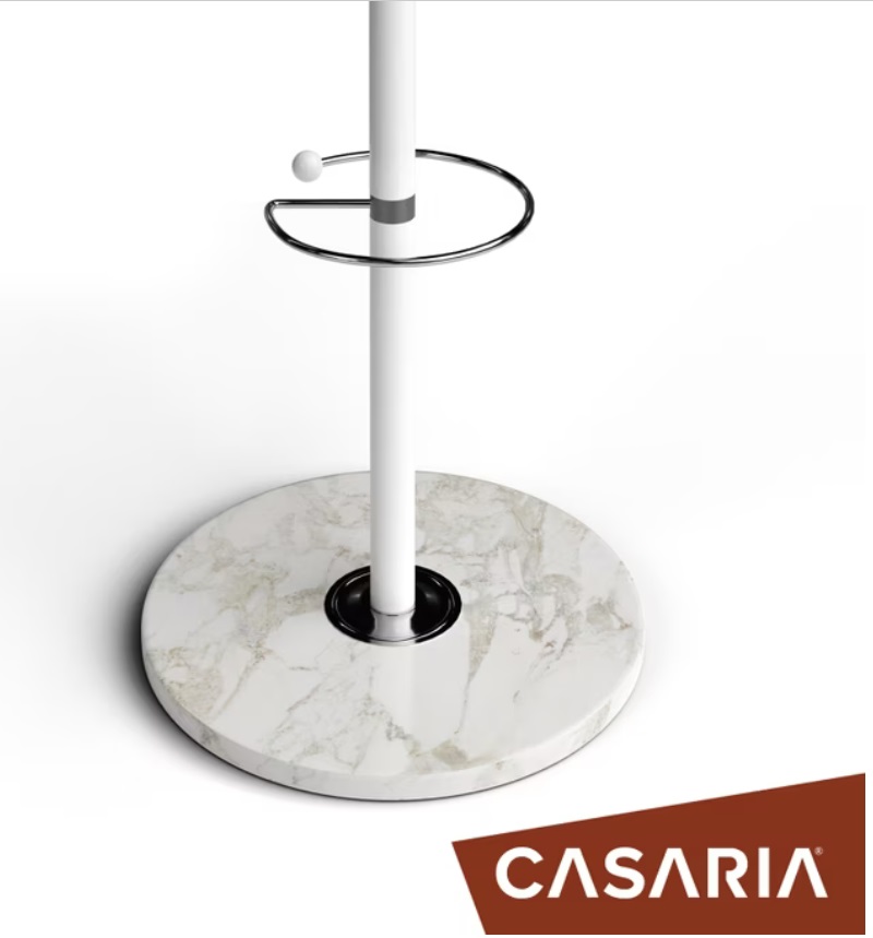 Kapstok\u0020Wit\u0020met\u0020marmeren\u0020voet\u0020173cm\u0020