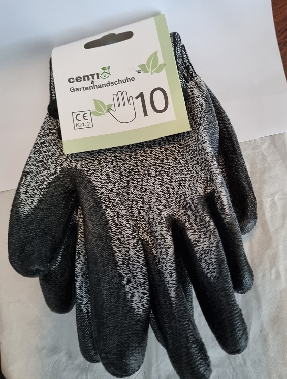 Centi\u0020Tuinhandschoenen\u0020Profi\u0020klasse\u0020CAT\u002D2\u0020met\u0020maximale\u0020bescherming\u0020voor\u0020Heren\u0020zwart