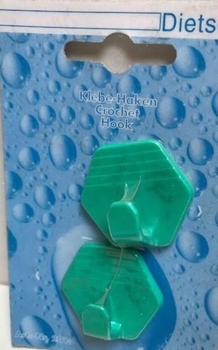 Universele\u0020handdoekhaken\u0020zelfklevend\u0020\u0028setje\u0020van\u00202\u0029\u0020groen