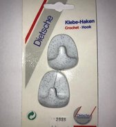 Universele\u0020handdoekhaken\u0020zelfklevend\u0020\u0028setje\u0020van\u00202\u0029\u0020wit\u0020gespikkeld