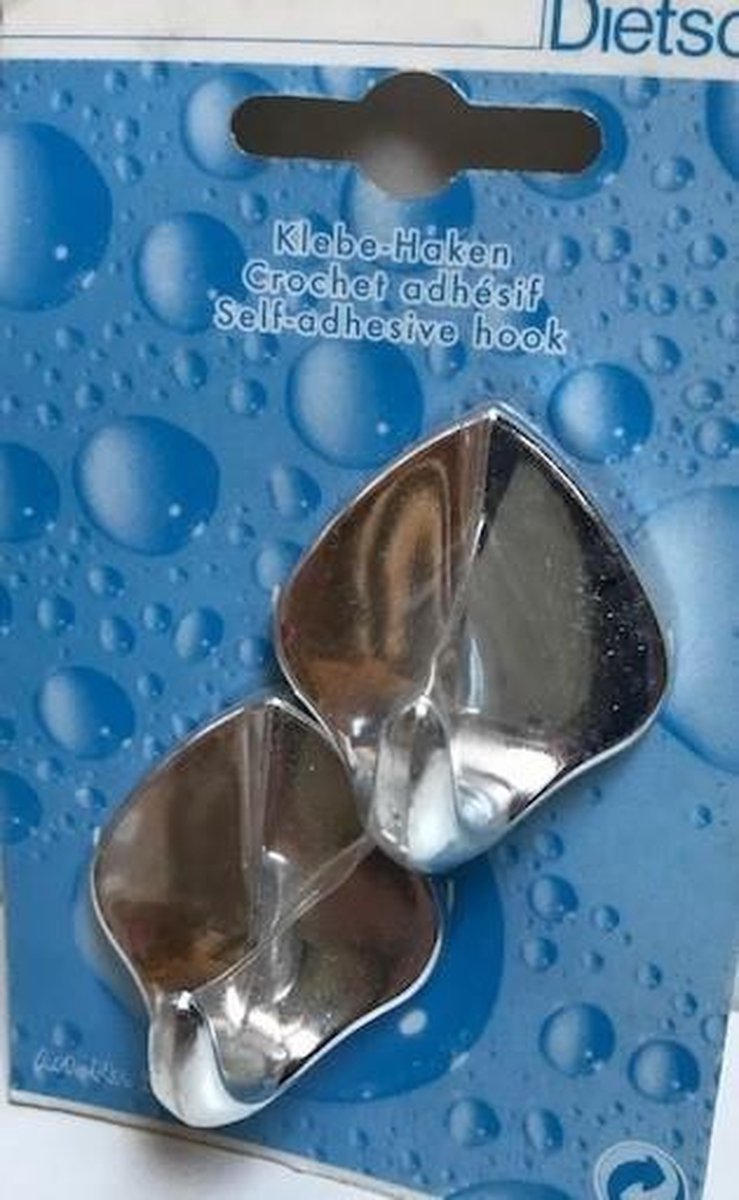 Universele\u0020handdoekhaken\u0020zelfklevend\u0020\u0028setje\u0020van\u00202\u0029\u0020zilverkleurig