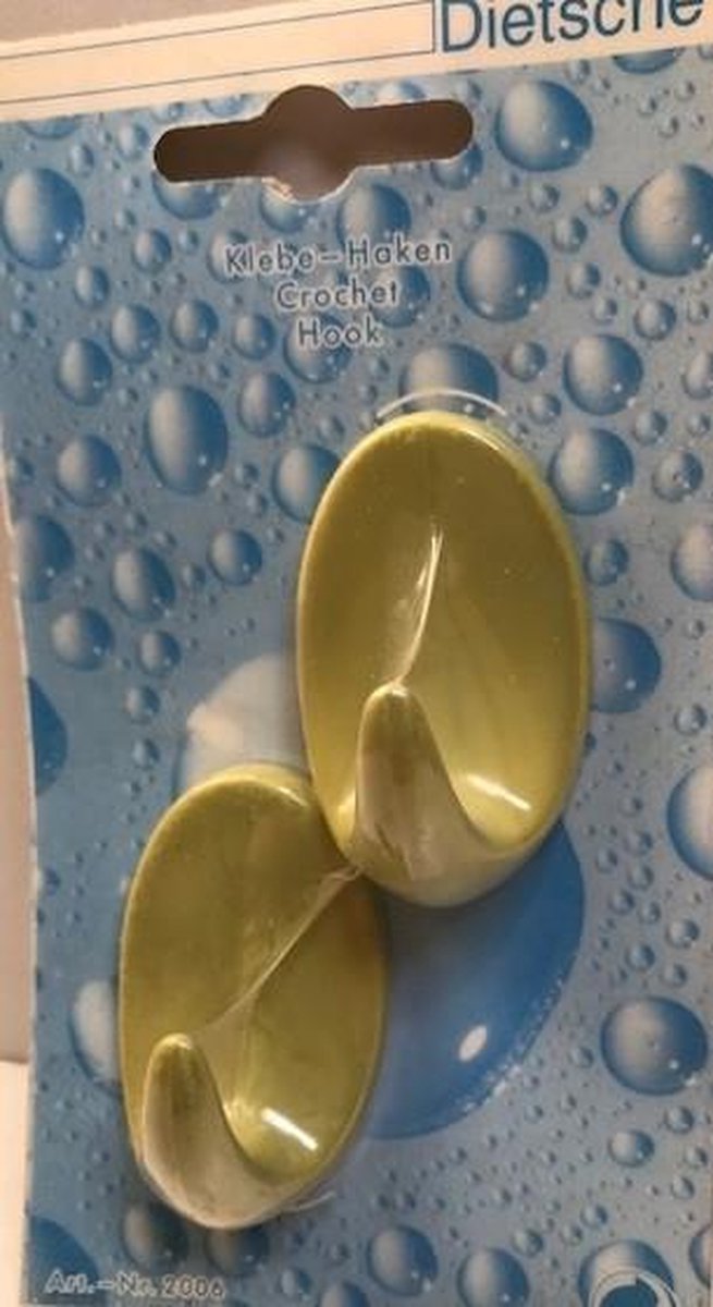 Universele\u0020handdoekhaken\u0020zelfklevend\u0020\u0028setje\u0020van\u00202\u0029\u0020groen