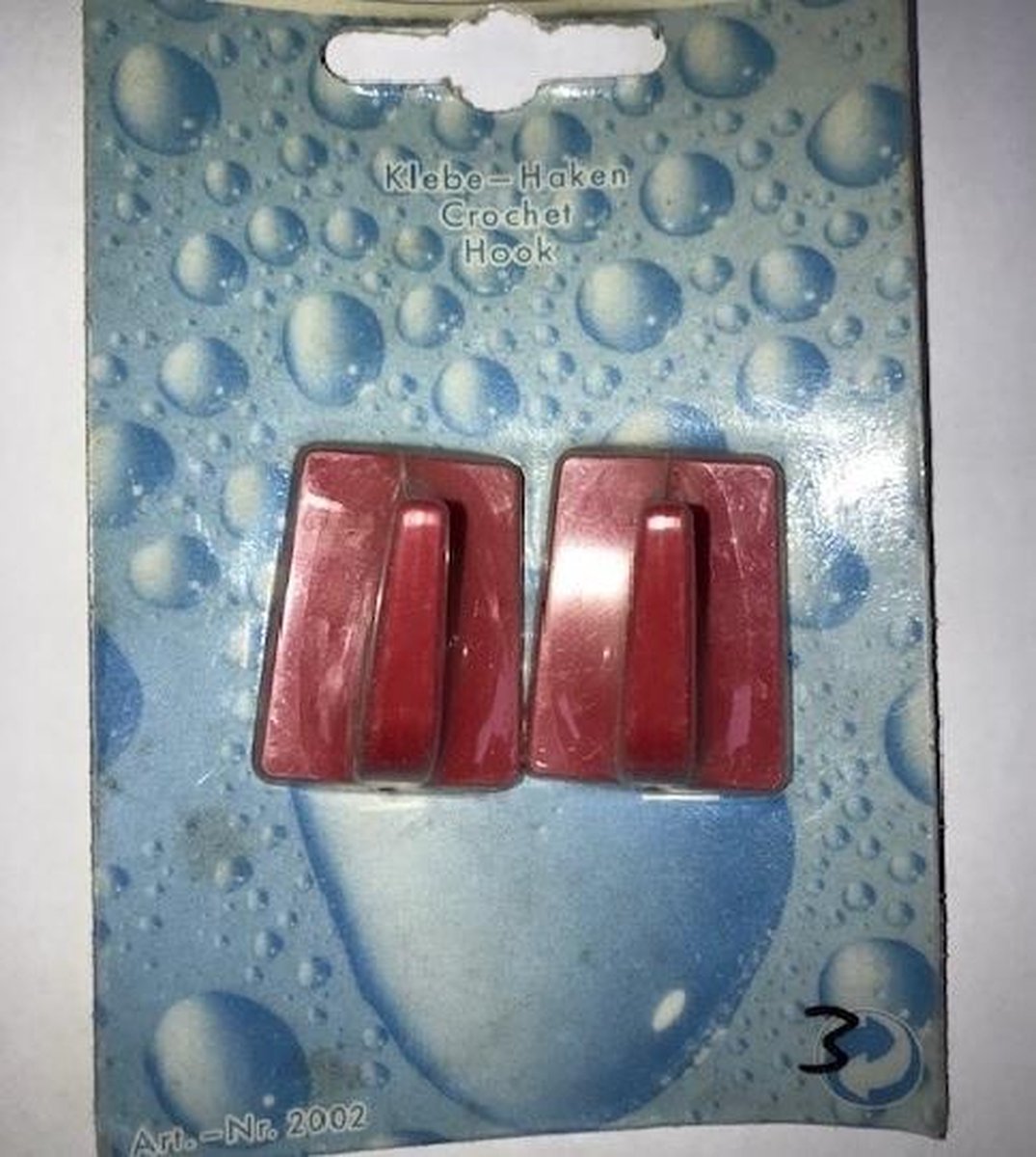 Universele\u0020handdoekhaken\u0020zelfklevend\u0020\u0028setje\u0020van\u00202\u0029\u0020rood