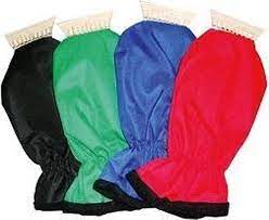 IJskrabber\u0020met\u0020handschoen\u0020Deluxe\u0020groen