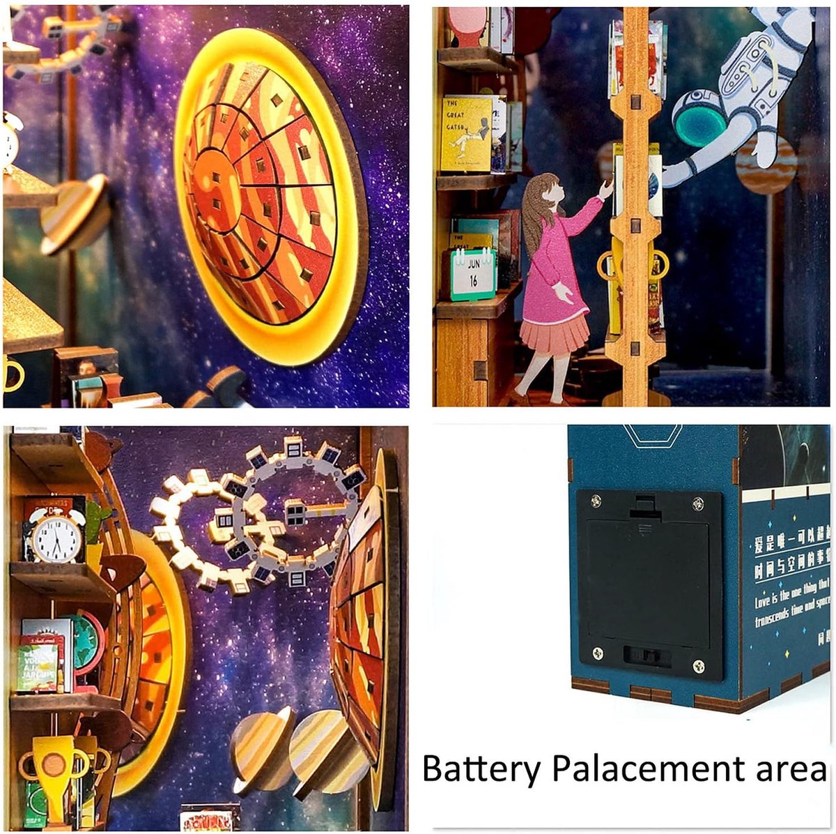 Tone\u002Dcheer\u0020BookNook\u0020Interstellar\u0020DIY\u0020Modelbouw\u0020Knutselen Tone\u002Dcheer\u0020BookNook\u0020Interstellar\u0020DIY\u0020Modelbouw\u0020Knutselen