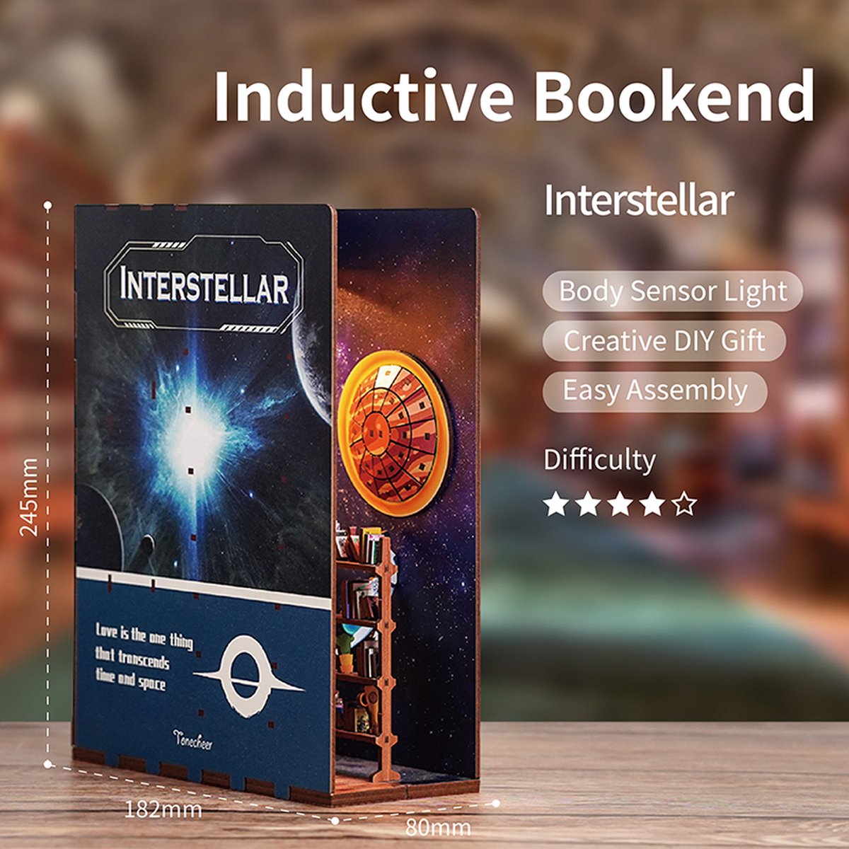 Tone\u002Dcheer\u0020BookNook\u0020Interstellar\u0020DIY\u0020Modelbouw\u0020Knutselen Tone\u002Dcheer\u0020BookNook\u0020Interstellar\u0020DIY\u0020Modelbouw\u0020Knutselen