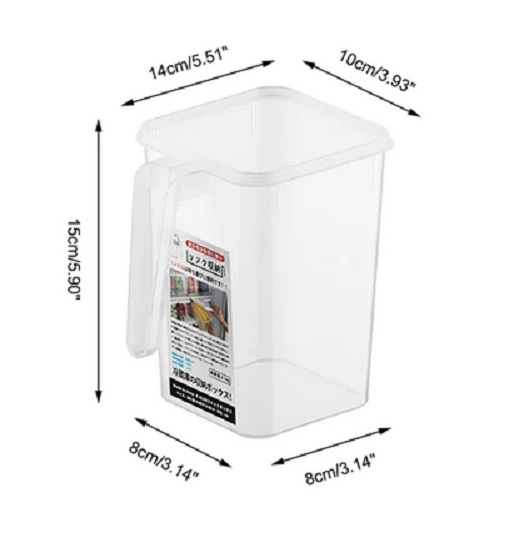 Koelkast\u0020opbergdoos\u0020met\u0020handvat\u0020voor\u0020fruit\u0020groenten\u0020Set\u0020van\u00202