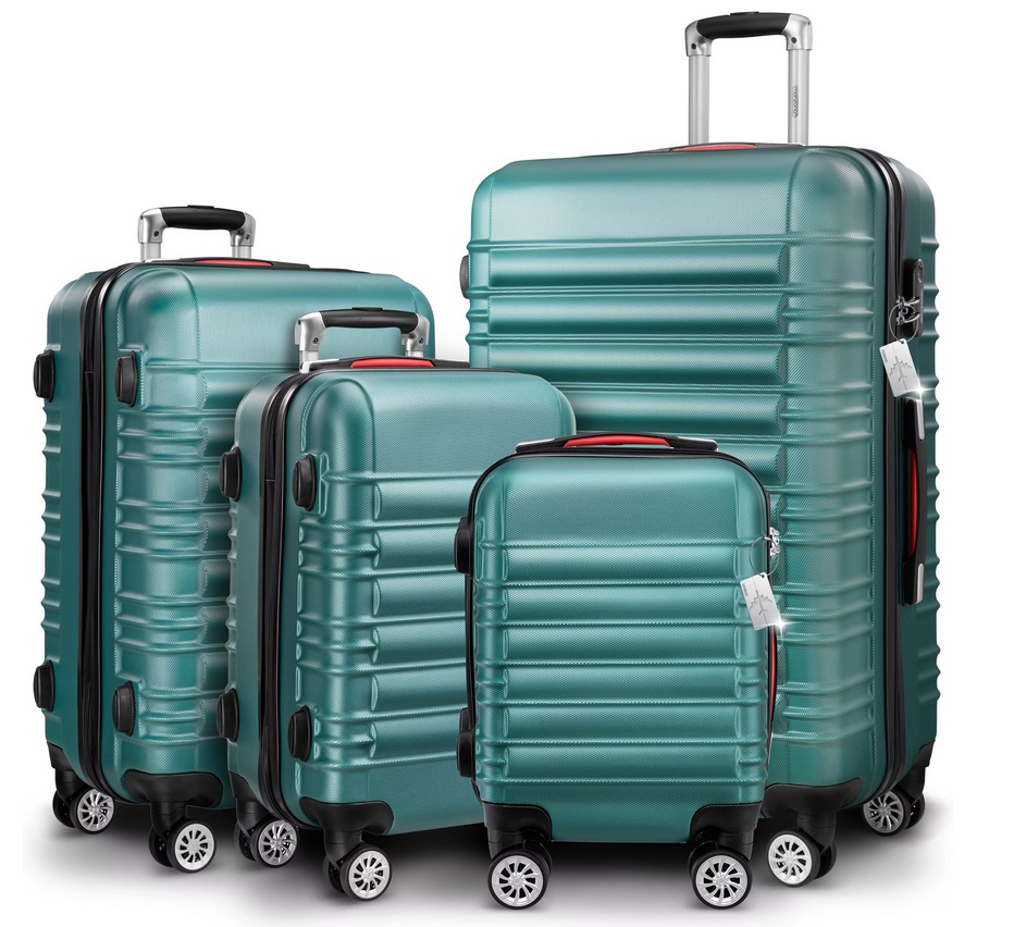 Reiskoffers\u0020Groen\u00204\u002Ddelig\u0020ABS\u0020met\u0020gratis\u0020accessoires\u0020 Reiskoffers\u0020Groen\u00204\u002Ddelig\u0020ABS\u0020met\u0020gratis\u0020accessoires\u0020