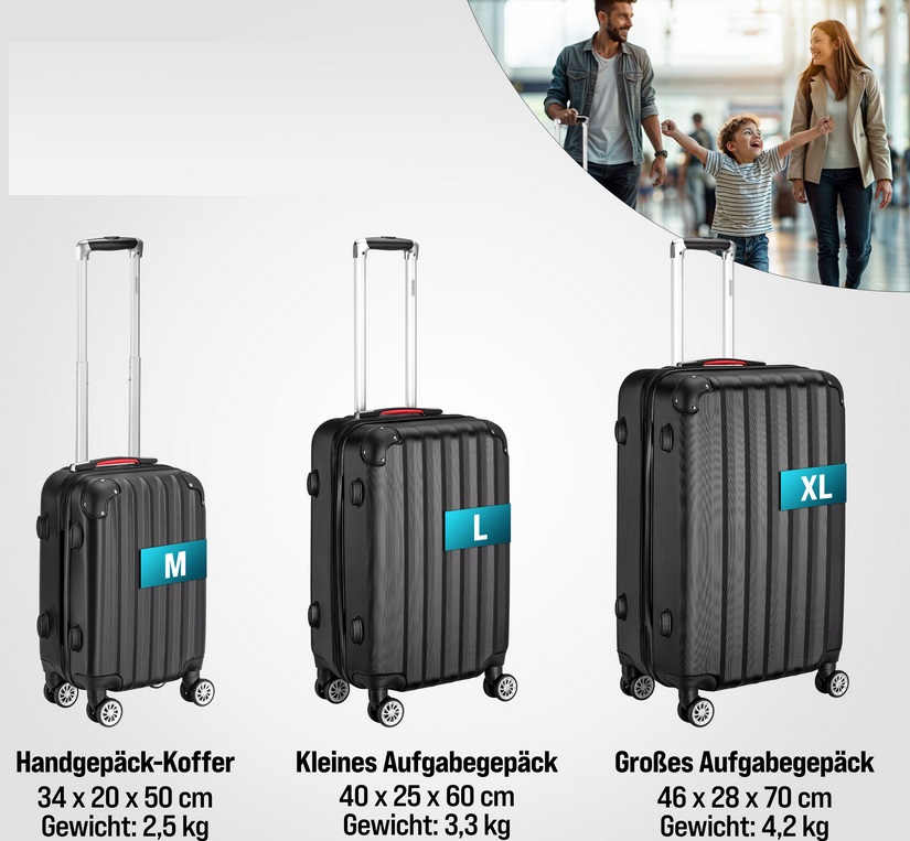 Reiskoffers\u0020Zwart\u00203\u002Ddelig\u0020ABS\u0020met\u0020gratis\u0020accessoires\u0020 Reiskoffers\u0020Zwart\u00203\u002Ddelig\u0020ABS\u0020met\u0020gratis\u0020accessoires\u0020