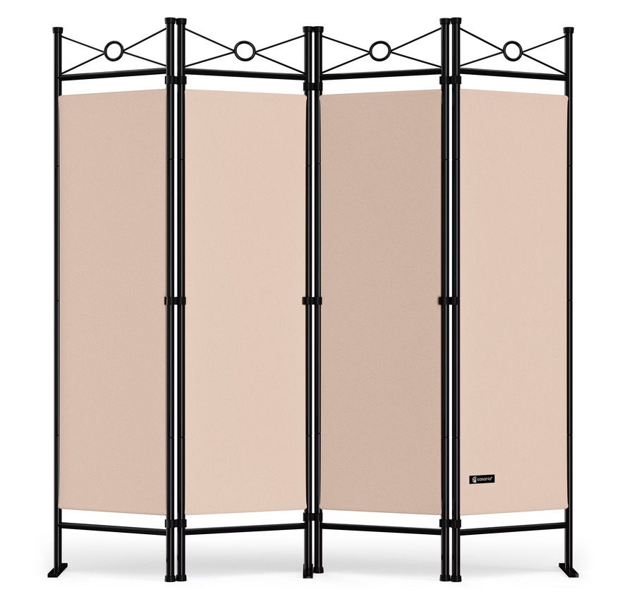 Kamerscherm\u0020Inklapbaar\u0020180x163cm\u0020kleur\u0020Roze