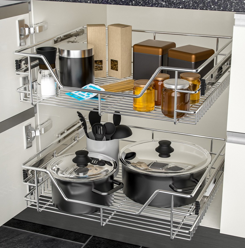 Telescopische\u0020Keukenlade\u002050cm