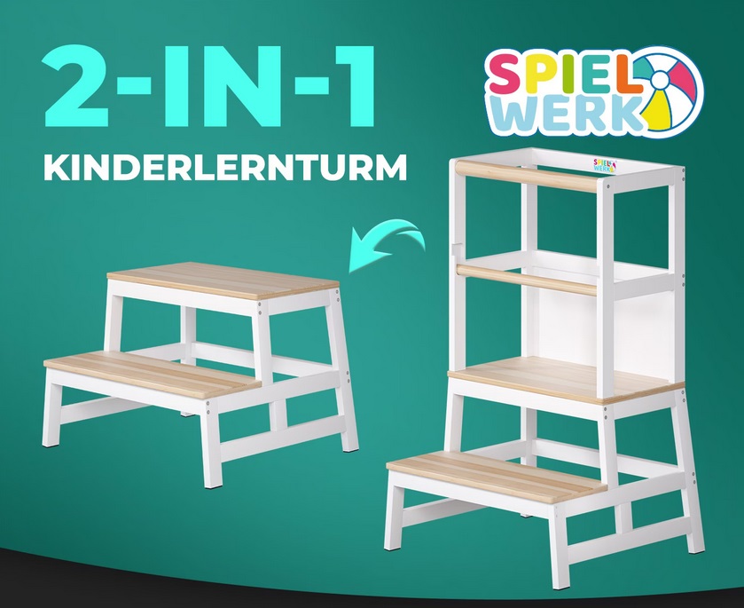 Speeltoren\u0020Leertoren\u0020Barn\u0020Wit\u0020Naturel\u0020grenenhout