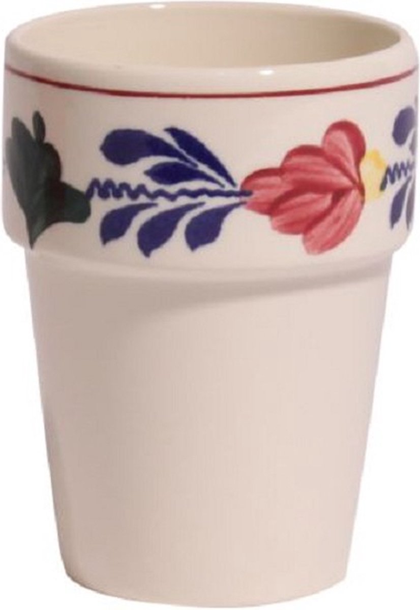 Boerenbont\u0020melkbeker\u0020Sonja\u0020set\u00203\u0020stuks\u0020in\u0020melkpak\u0020verpakking\u0020250ml\u0020\u002D\u0020aardewerk