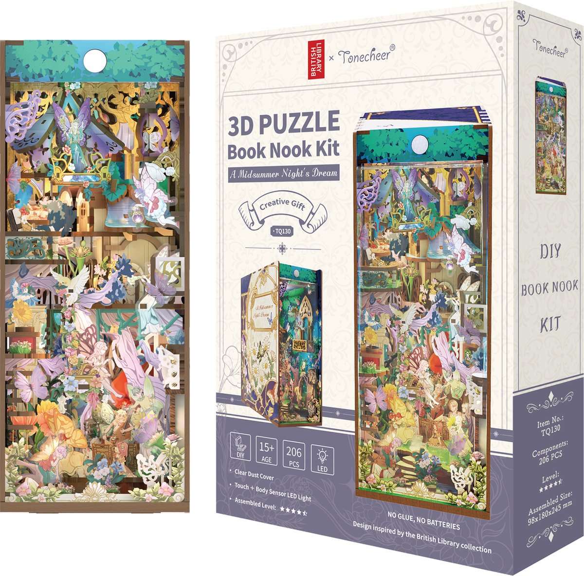 Tone\u002Dcheer\u0020Book\u0020Nook\u0020Midsummer\u0020Night\u0027s\u0020Dream\u0020DIY\u0020Modelbouw\u0020Knutselen Tone\u002Dcheer\u0020Book\u0020Nook\u0020Midsummer\u0020Night\u0027s\u0020Dream\u0020DIY\u0020Modelbouw\u0020Knutselen