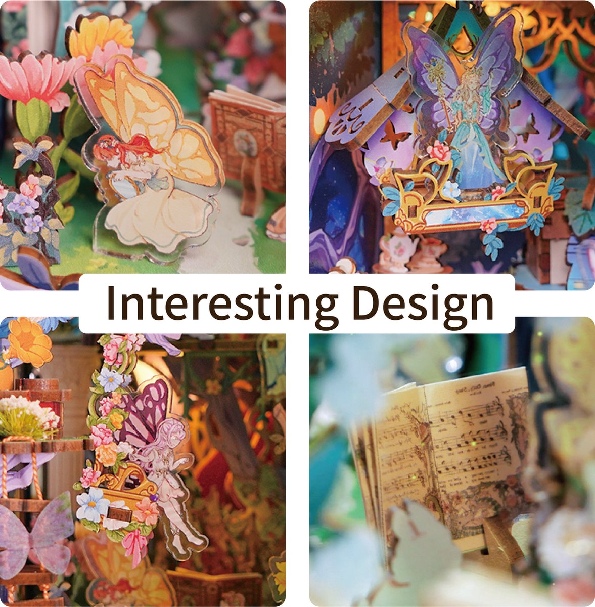 Tone\u002Dcheer\u0020Book\u0020Nook\u0020Midsummer\u0020Night\u0027s\u0020Dream\u0020DIY\u0020Modelbouw\u0020Knutselen Tone\u002Dcheer\u0020Book\u0020Nook\u0020Midsummer\u0020Night\u0027s\u0020Dream\u0020DIY\u0020Modelbouw\u0020Knutselen