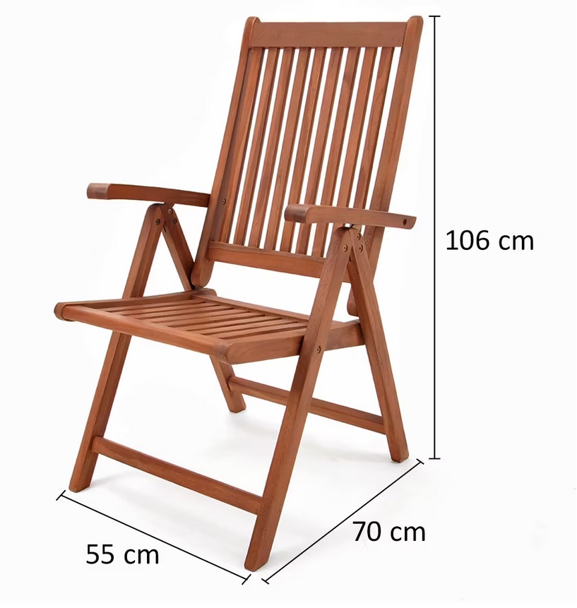 Tuinset\u0020inklapbaar\u0020Moreno\u00203\u002Ddelig\u0020eucalyptushout\u0020FSC\u002Dgecertificeerd