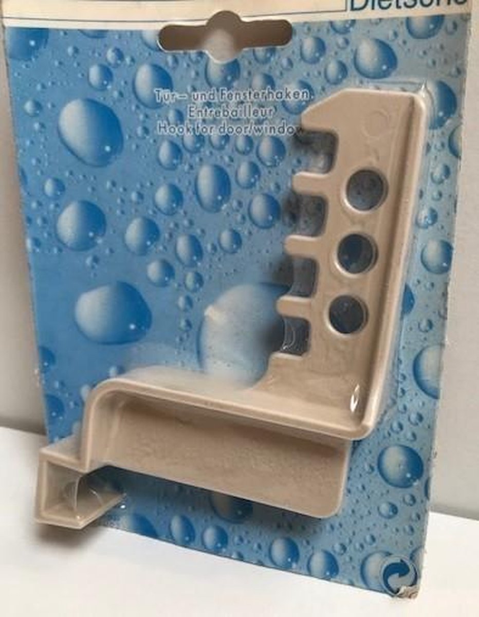 Muurbeugel\u0020zelfklevend\u0020beige