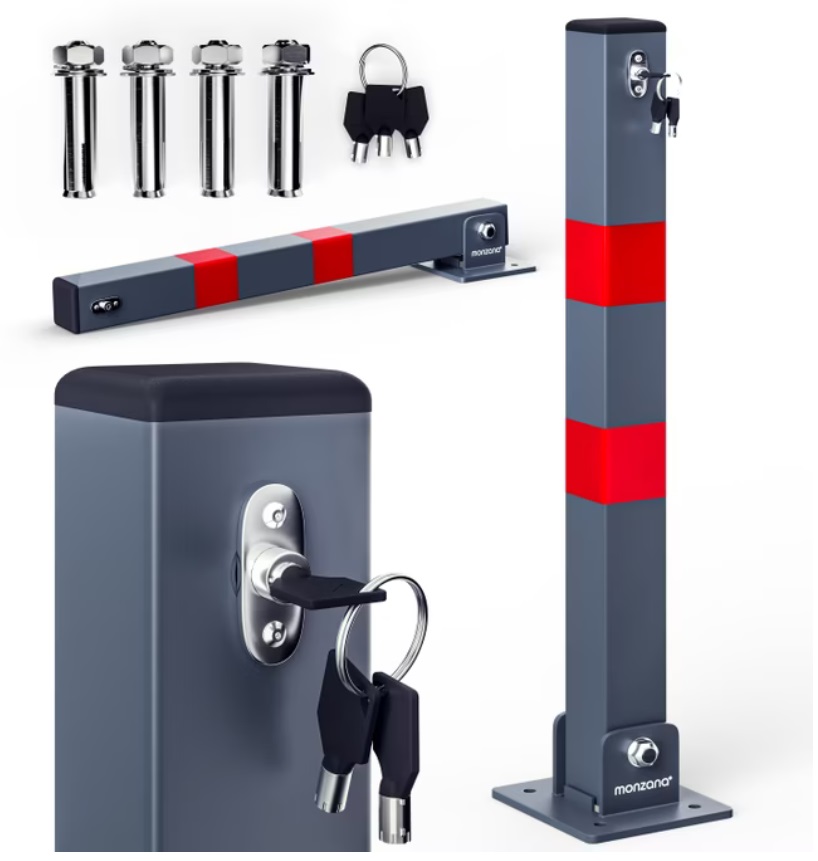 Parkeerslagboom\u00205x5x65\u0020cm\u0020incl\u0020Sleutel\u0020