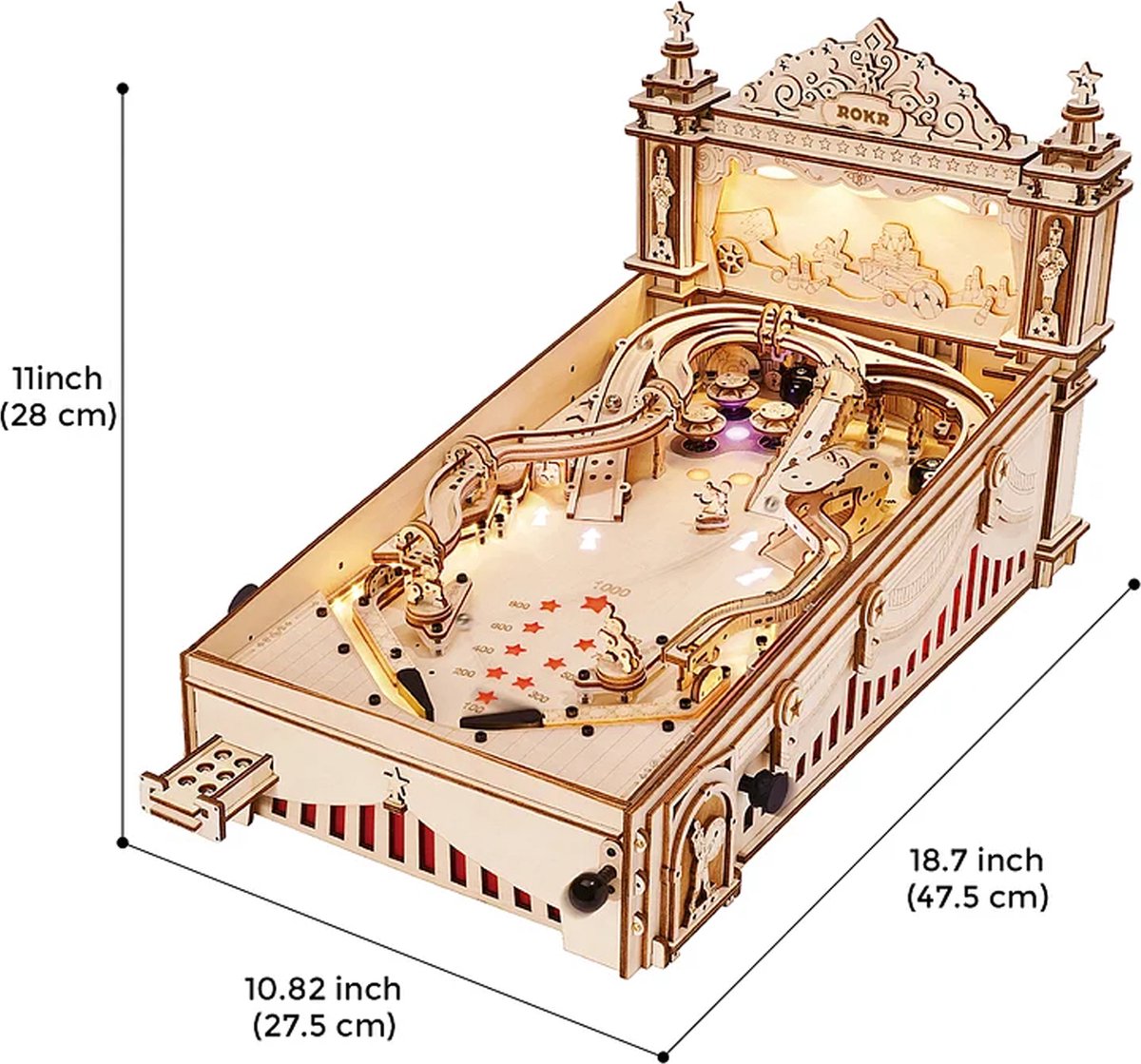Robotime\u0020Pinball\u0020Houten\u0020Bouwpakket\u0020DIY\u0020Miniatuur\u0020Knutselen Robotime\u0020Pinball\u0020Houten\u0020Bouwpakket\u0020DIY\u0020Miniatuur\u0020Knutselen