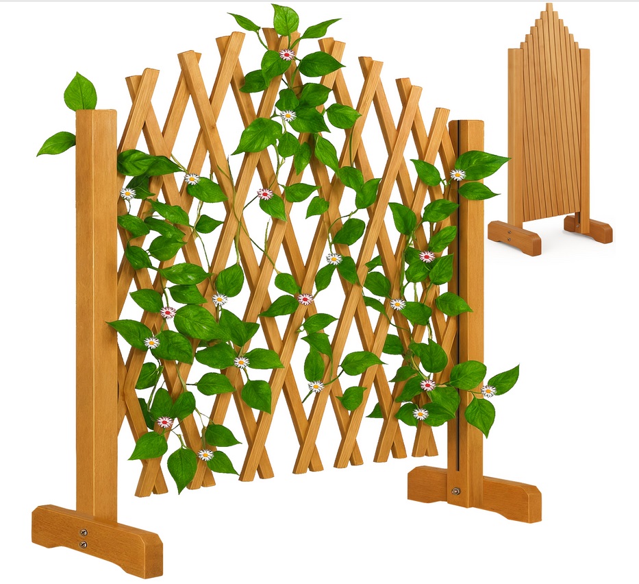 Opvouwbaar\u0020Plantenrek\u0020Bruin\u0020200x107cm