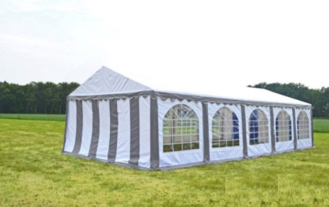 Premium\u0020Partytent\u0020PVC\u00205x10x2\u0020mtr\u0020in\u0020Wit\u002DGrijs