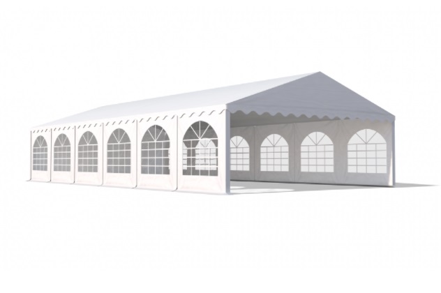 Professionele\u0020Partytent\u0020PVC\u00205x12x2,3\u0020mtr\u0020in\u0020Wit