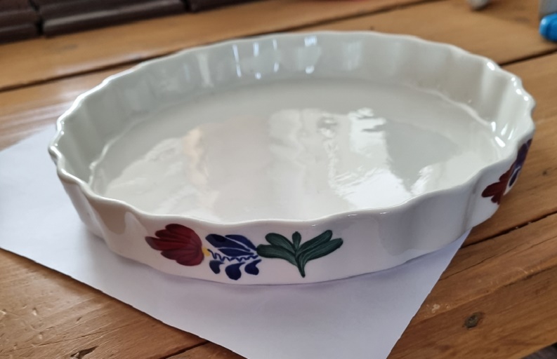 Boerenbont\u0020Quiche\u0020Taartvorm\u0020Ovenschaal\u0020diameter\u002025\u0020cm\u0020aardewerk
