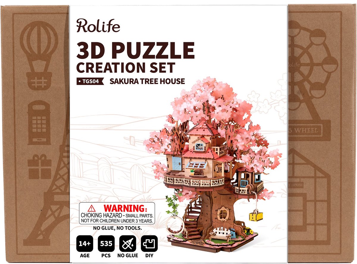 Robotime\u0020Sakura\u0020Boomhut\u0020Kersenbloesem\u0020Miniatuur\u0020Creatief\u0020Knutselen Robotime\u0020Sakura\u0020Boomhut\u0020Kersenbloesem\u0020Miniatuur\u0020Creatief\u0020Knutselen