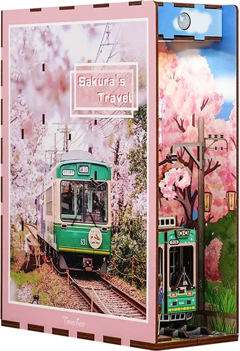 Tone\u002Dcheer\u0020BookNook\u0020Sakura\u0027s\u0020Travel\u0020DIY\u0020Modelbouw\u0020Knutselen
