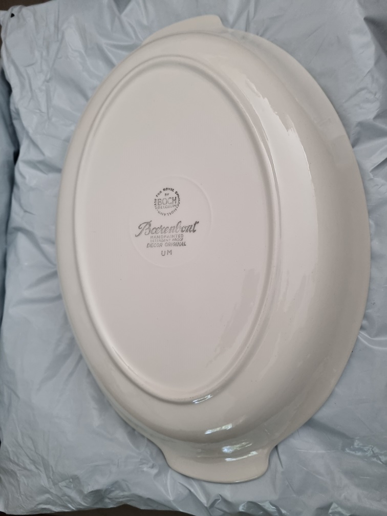 Boerenbont\u0020serveerschaal\u0020met\u0020handvaten\u002031\u0020cm