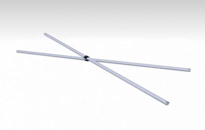 Schaarstuk\u0020staal\u0020geschikt\u0020voor\u00203m\u0020vouwtent\u0020\u002D\u0020Afgerond