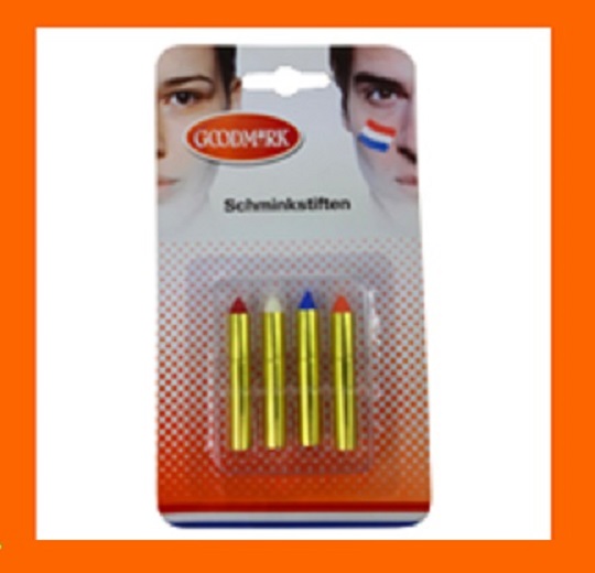 Make\u002Dup\u0020set\u0020met\u00204\u0020sticks\u0020incl.\u0020oranje\u0020\u0028set\u0020van\u00202\u0029