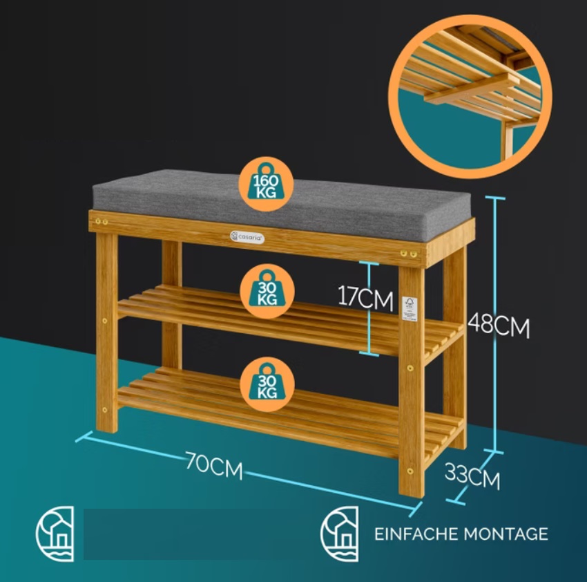 Acaciahout\u0020Schoenbank\u0020FSC\u0020gecertificeerd\u0020met\u0020zitkussen\u002070x33x48cm\u0020 Acaciahout\u0020Schoenbank\u0020FSC\u0020gecertificeerd\u0020met\u0020zitkussen\u002070x33x48cm\u0020