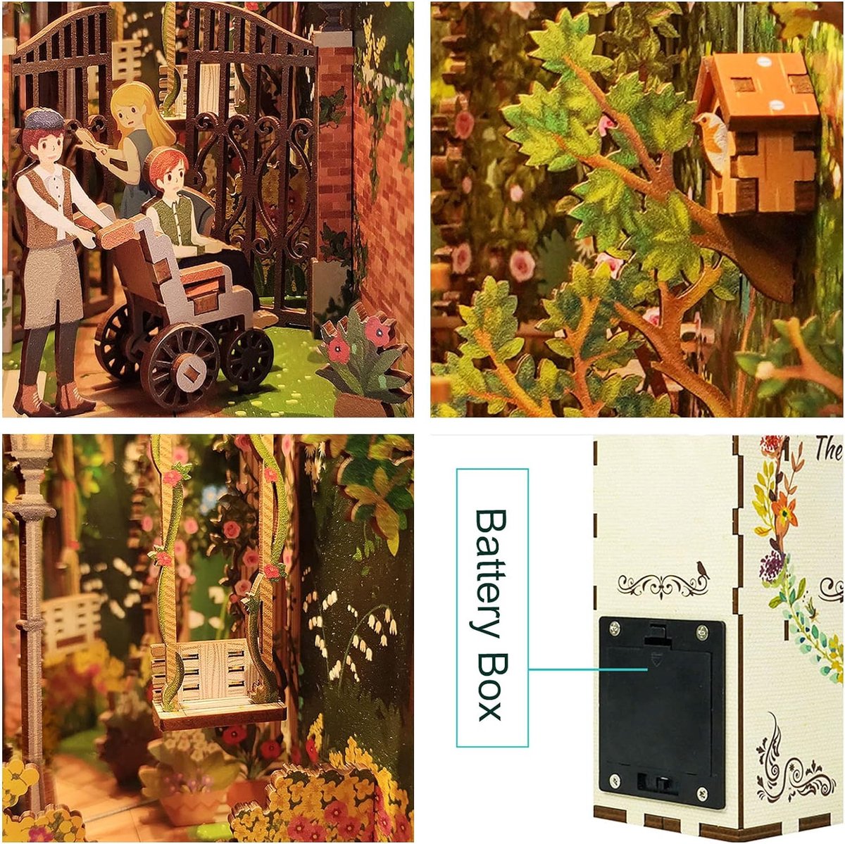 Tone\u002Dcheer\u0020Book\u0020Nook\u0020Secret\u0020Garden\u0020DIY\u0020Modelbouw\u0020Knutselen Tone\u002Dcheer\u0020Book\u0020Nook\u0020Secret\u0020Garden\u0020DIY\u0020Modelbouw\u0020Knutselen