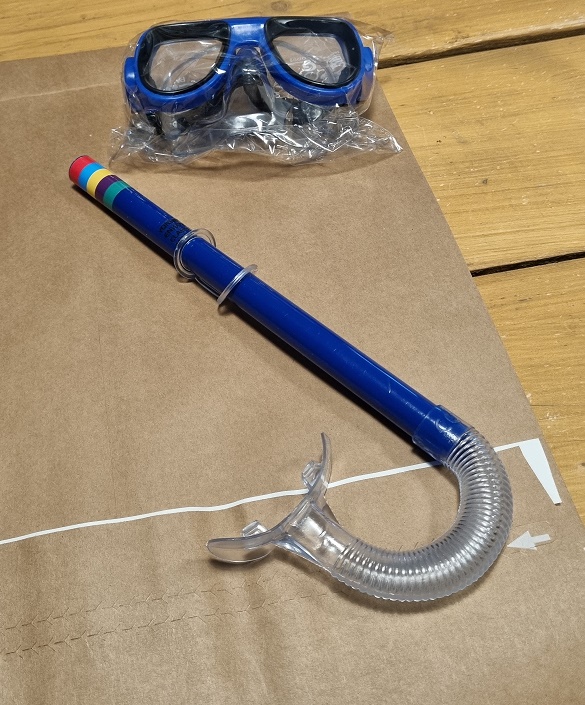 Snorkelset\u0020Blauw\u0020voor\u0020kinderen\u0020