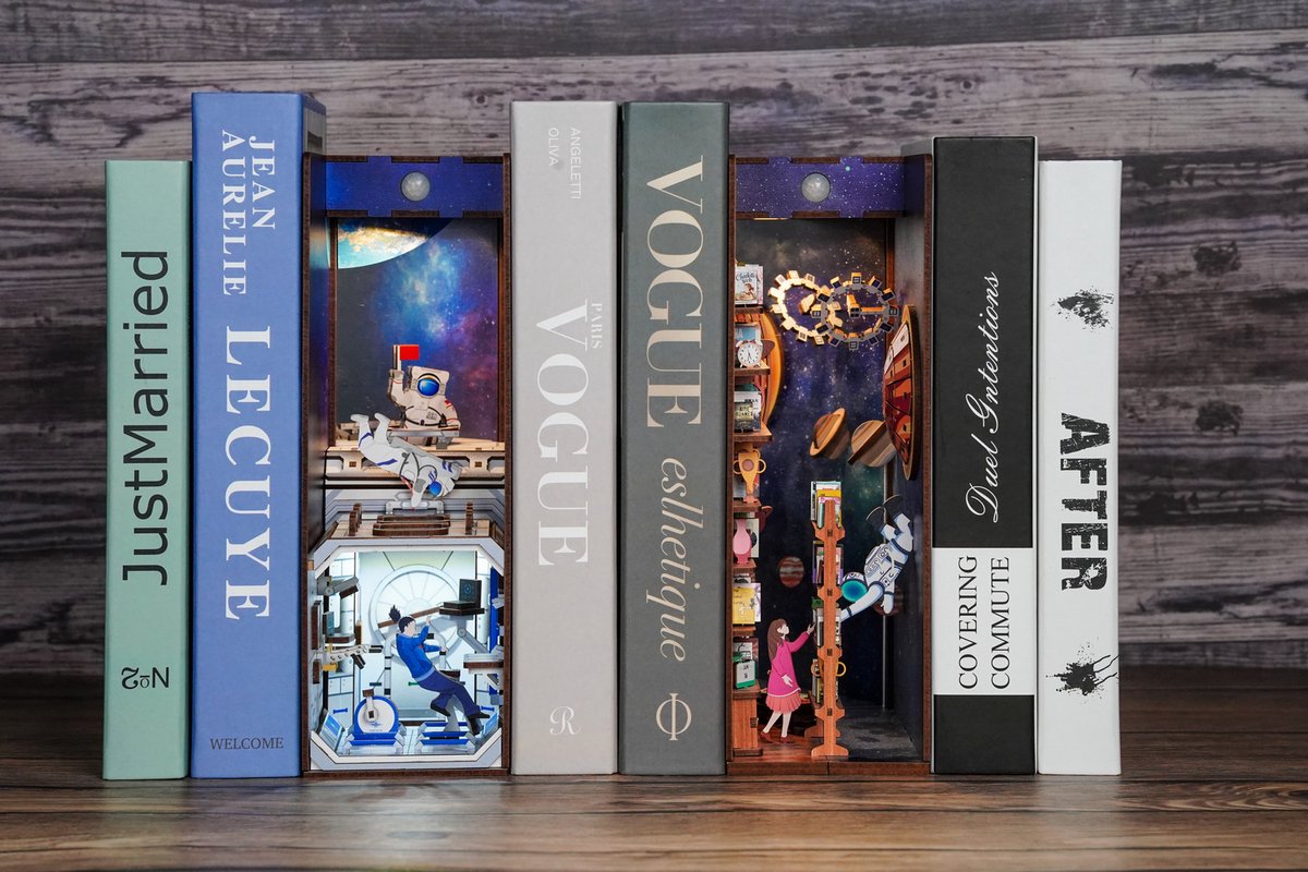 Tone\u002DCheer\u0020Book\u0020Nook\u0020Space\u0020Station\u0020DIY\u0020Modelbouw\u0020Knutselen Tone\u002DCheer\u0020Book\u0020Nook\u0020Space\u0020Station\u0020DIY\u0020Modelbouw\u0020Knutselen