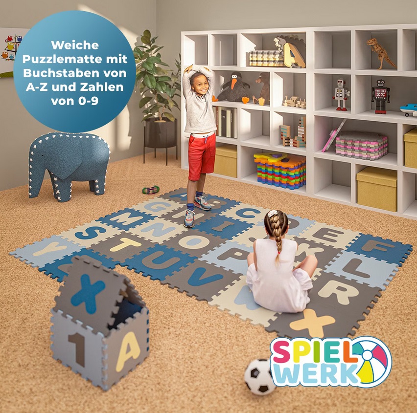 Puzzelmat\u002086\u0020delig\u0020met\u0020getallen\u0020en\u0020letters\u0020Blauw Puzzelmat\u002086\u0020delig\u0020met\u0020getallen\u0020en\u0020letters\u0020Blauw