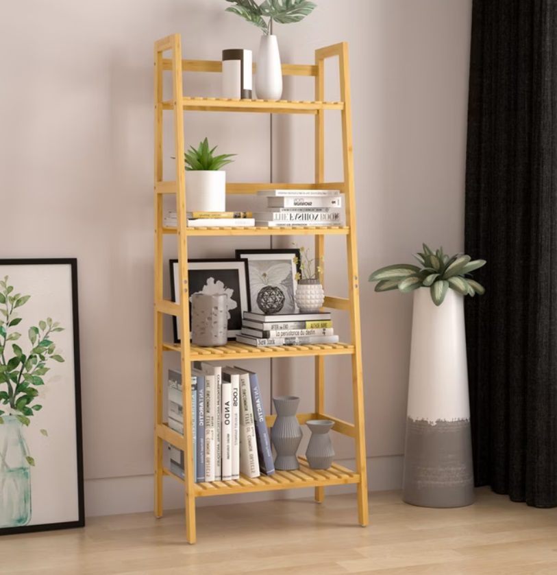 Staand\u0020Opbergrek\u0020bamboe\u0020123x48x32cm