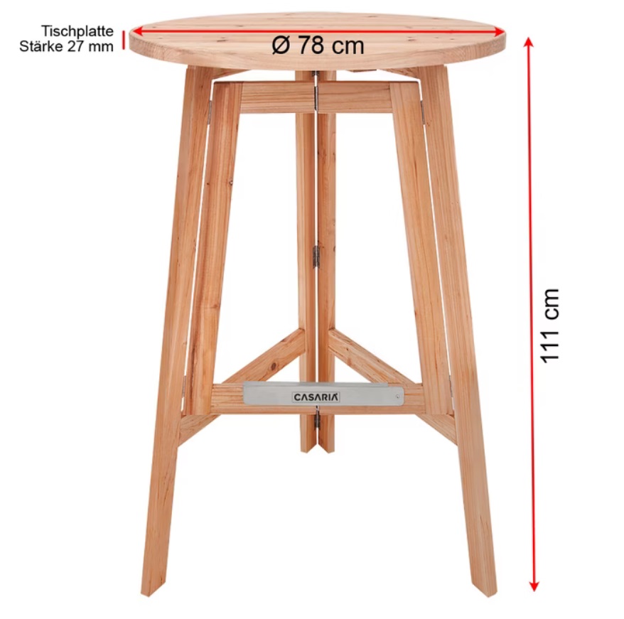 Statafel\u0020inklapbaar\u0020Massief\u0020Hout\u0020\u00D880cm