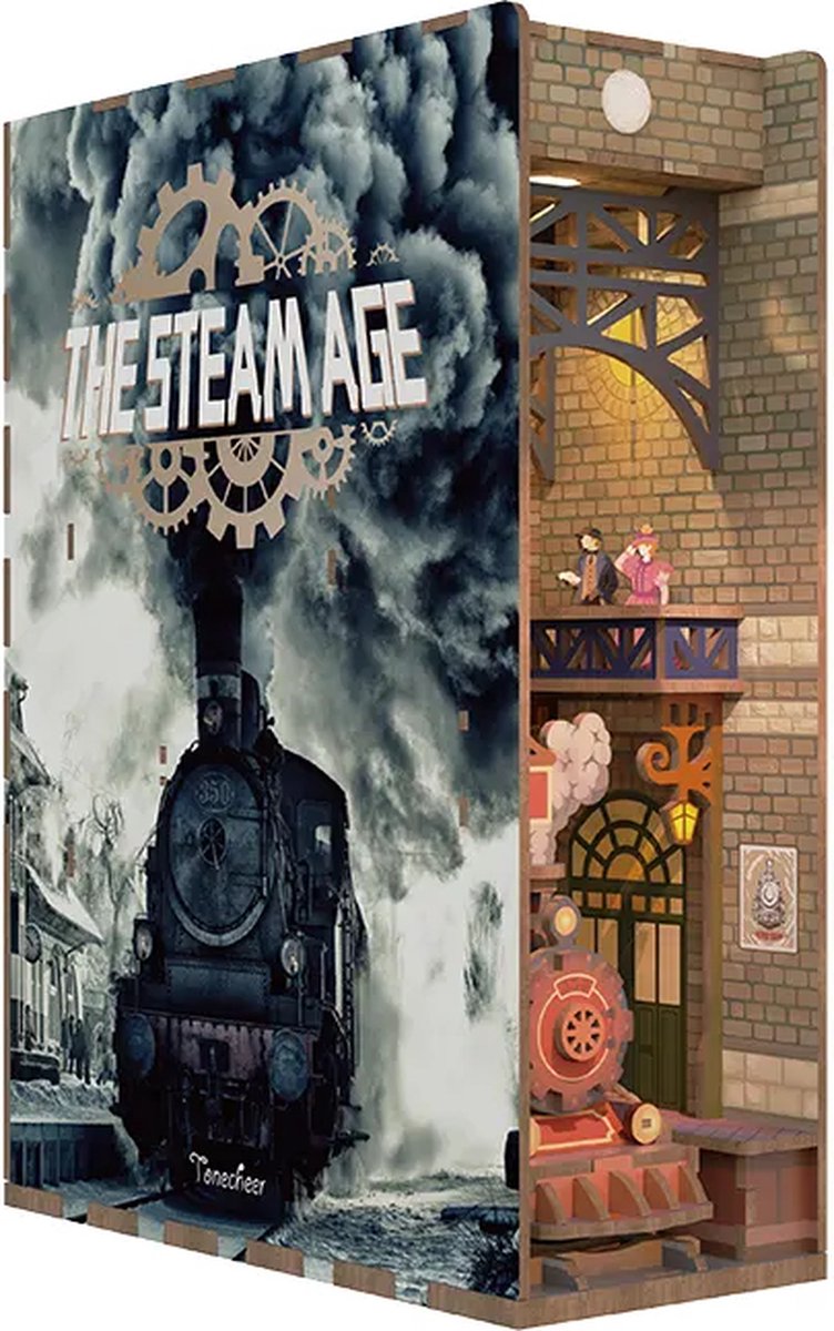 Tone\u002Dcheer\u0020BookNook\u0020The\u0020Steam\u0020Age\u0020DIY\u0020Modelbouw\u0020Knutselen
